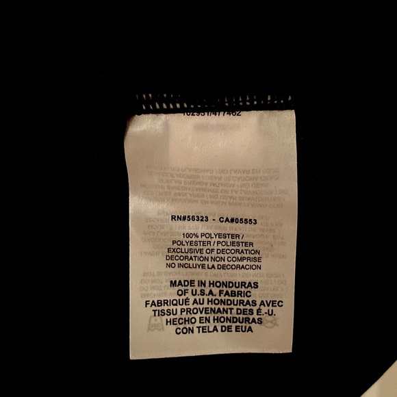 NWT [Nike] Dri-Fit Basketball Performance Sleeveless Jersey Black w/ White - Picture 8 of 9